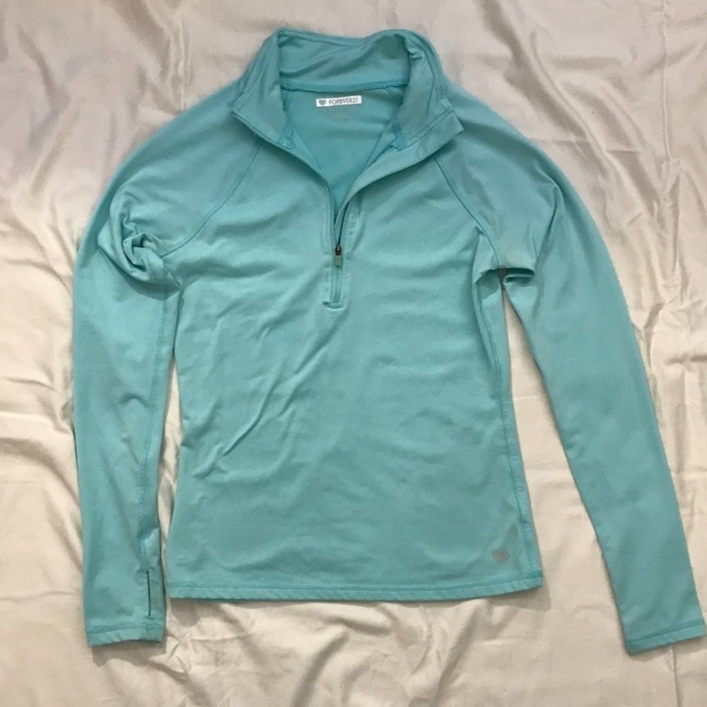 Half-Zip Pullover Workout Top